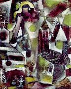 Paul Klee Sumpflegende, heute im Besitz des Lenbachhaus Munchen painting